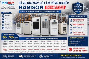 Giá máy hút ẩm công nghiệp Harison mới nhất – Bảng giá theo công suất